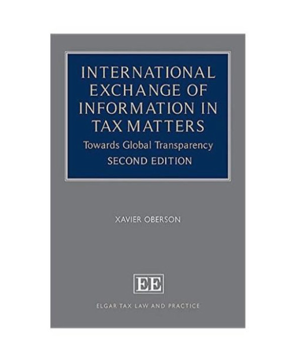 My book « International exchange of information in tax matters. Towards ...